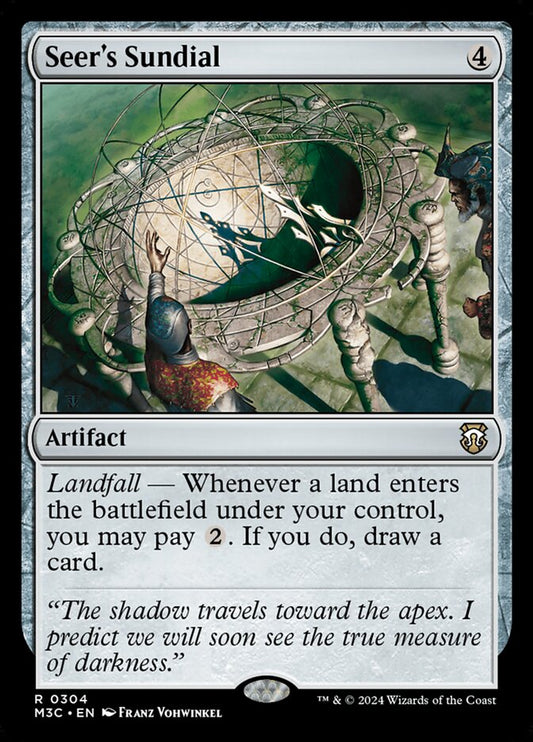 M3C, Seer's Sundial, Standard, 304, R, Near Mint, Normal, EN