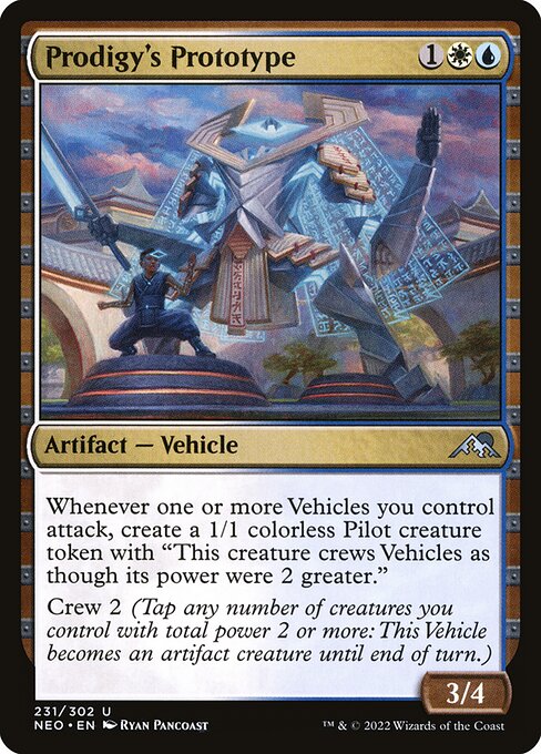 NEO, Prodigy's Prototype, Standard, 231, U, Near Mint, Normal, EN