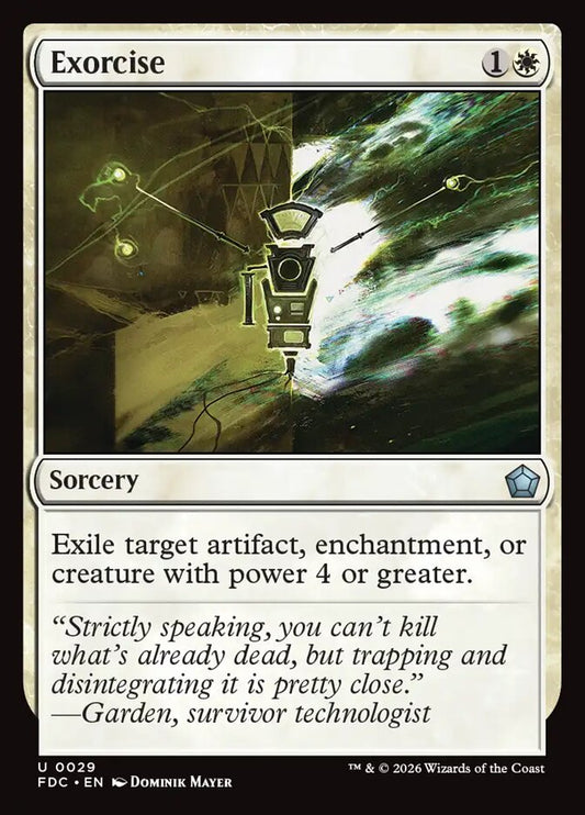 FDC, Exorcise, Standard, 29, U, Near Mint, Normal, EN