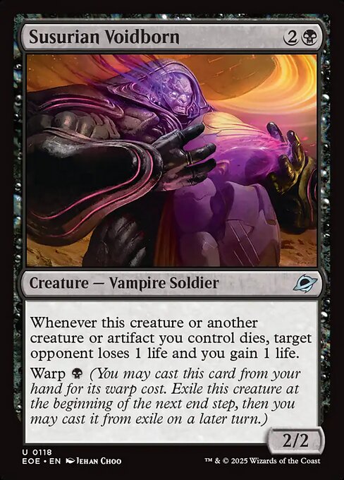 EOE, Susurian Voidborn, Standard, 118, U, Near Mint, (Foil), EN