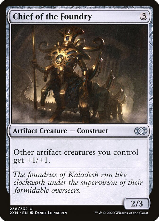 2XM, Chief of the Foundry, Standard, 238, U, Near Mint, Normal, EN