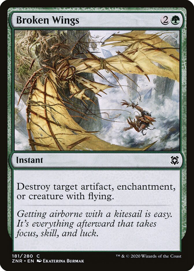 ZNR, Broken Wings, Standard, 181, C, Near Mint, Normal, EN