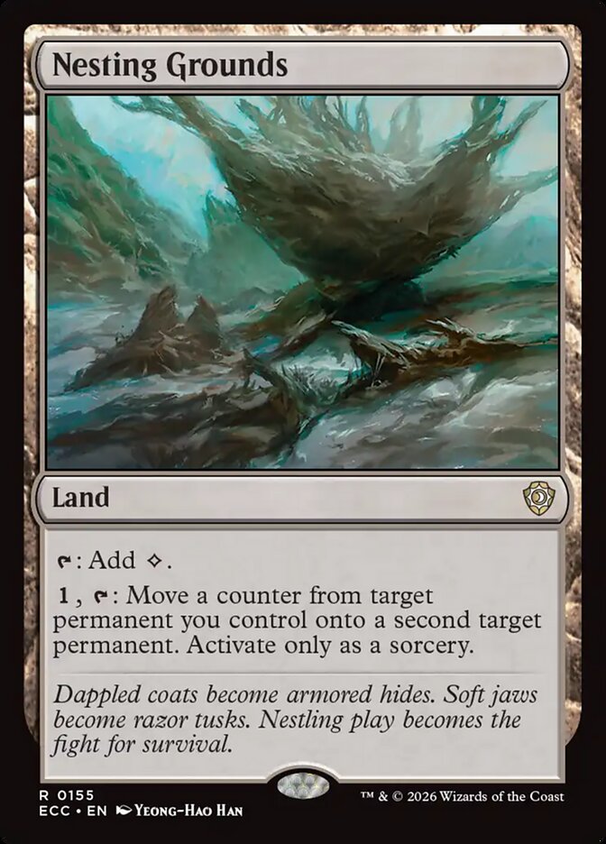 ECC, Nesting Grounds, Standard, 155, R, Near Mint, Normal, EN