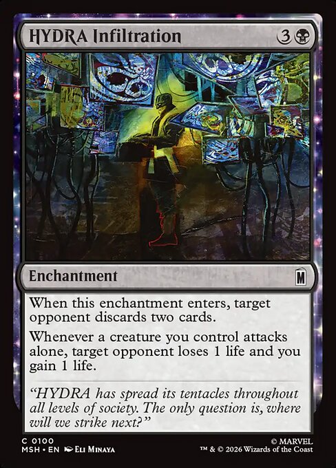 MSH, HYDRA Infiltration, Standard, 100, C, Near Mint, Normal, EN