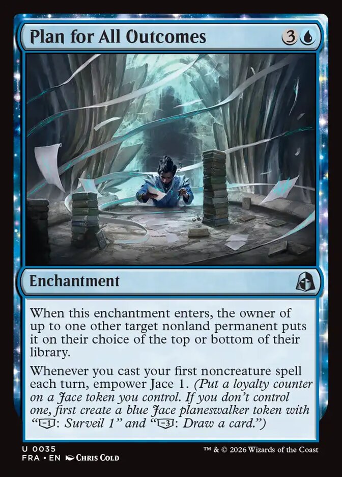 FRA, Plan for All Outcomes, Standard, 35, U, Near Mint, Normal, EN