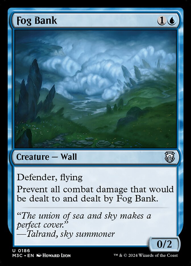 M3C, Fog Bank, Standard, 186, U, Near Mint, Normal, EN