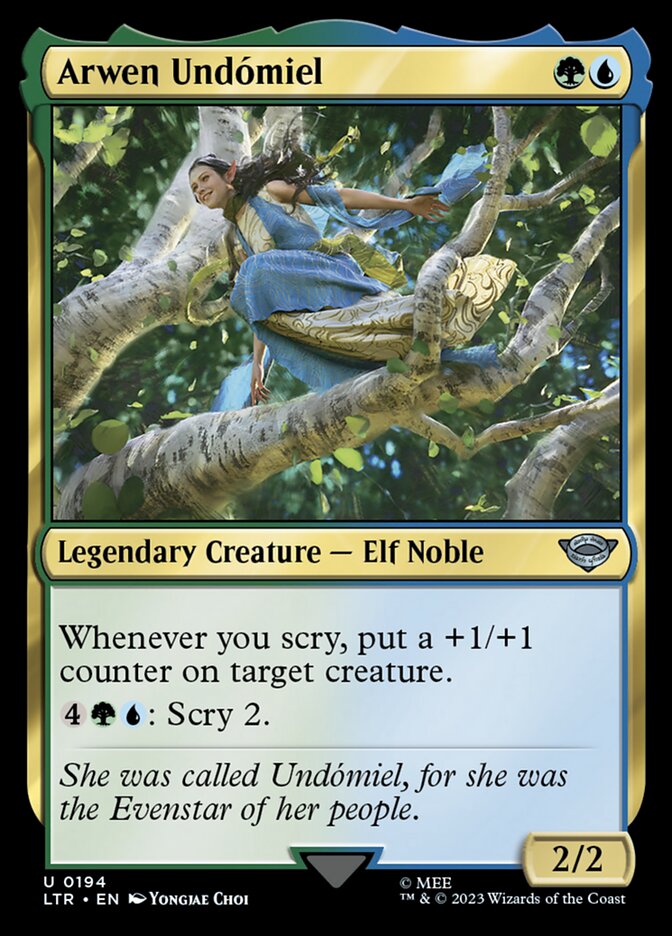 LTR, Arwen Undómiel, Standard, 194, U, Near Mint, (Foil), EN