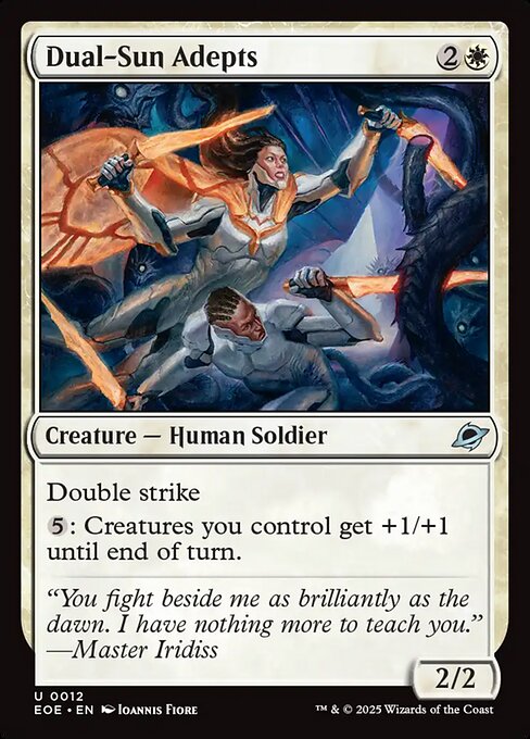 EOE, Dual-Sun Adepts, Standard, 12, U, Near Mint, Normal, EN