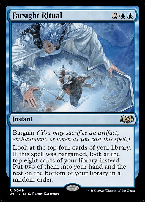 WOE, Farsight Ritual, Standard, 49, R, Near Mint, Normal, EN