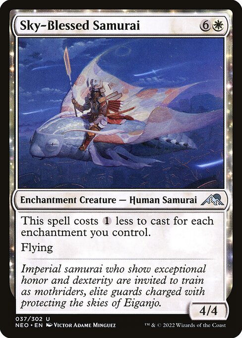 NEO, Sky-Blessed Samurai, Standard, 37, U, Near Mint, Normal, EN