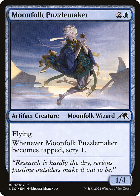 NEO, Moonfolk Puzzlemaker, Standard, 68, C, Near Mint, Normal, EN
