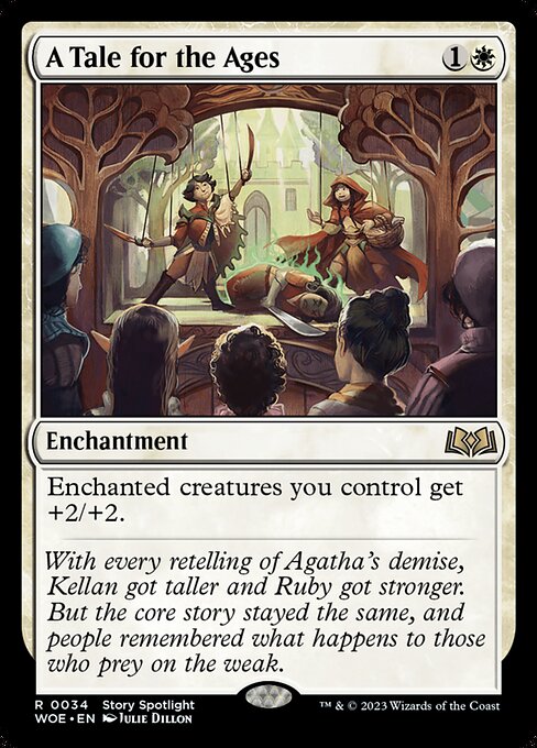 WOE, A Tale for the Ages, Standard, 34, R, Near Mint, Normal, EN