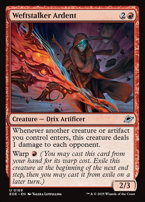 EOE, Weftstalker Ardent, Standard, 169, U, Near Mint, (Foil), EN