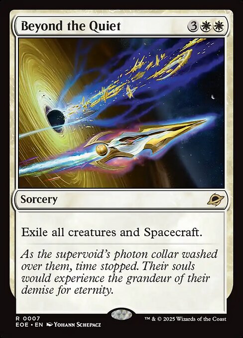 EOE, Beyond the Quiet, Standard, 7, R, Near Mint, (Foil), EN