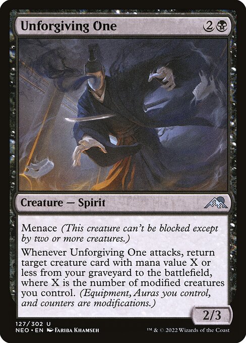 NEO, Unforgiving One, Standard, 127, U, Near Mint, Normal, EN