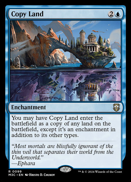 M3C, Copy Land, Standard, 99, R, Near Mint, Normal, EN