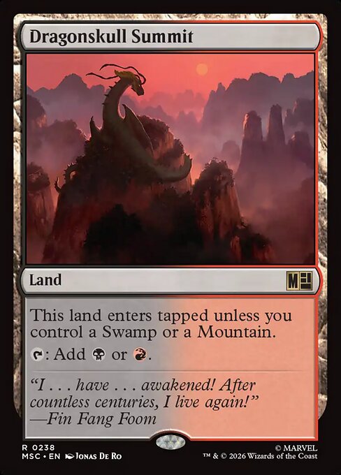 MSC, Dragonskull Summit, Standard, 238, R, Near Mint, (Surge Foil), EN