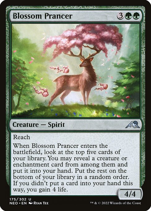 NEO, Blossom Prancer, Standard, 175, U, Near Mint, Normal, EN