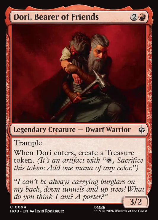 HOB, Dori, Bearer of Friends, Standard, 94, C, Near Mint, (Foil), EN