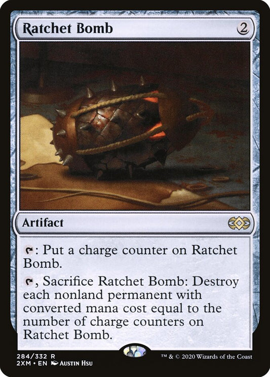2XM, Ratchet Bomb, Standard, 284, R, Near Mint, Normal, EN