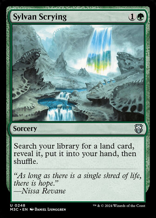 M3C, Sylvan Scrying, Standard, 248, U, Near Mint, Normal, EN