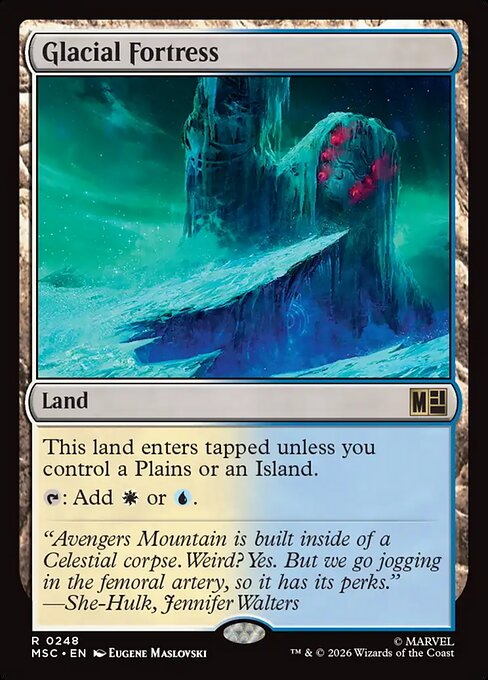 MSC, Glacial Fortress, Standard, 248, R, Near Mint, {Surge Foil}, EN