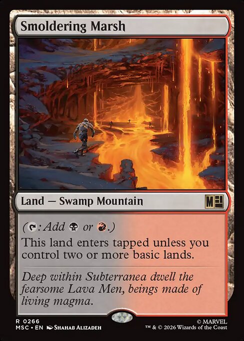 MSC, Smoldering Marsh, Standard, 266, R, Near Mint, Normal, EN