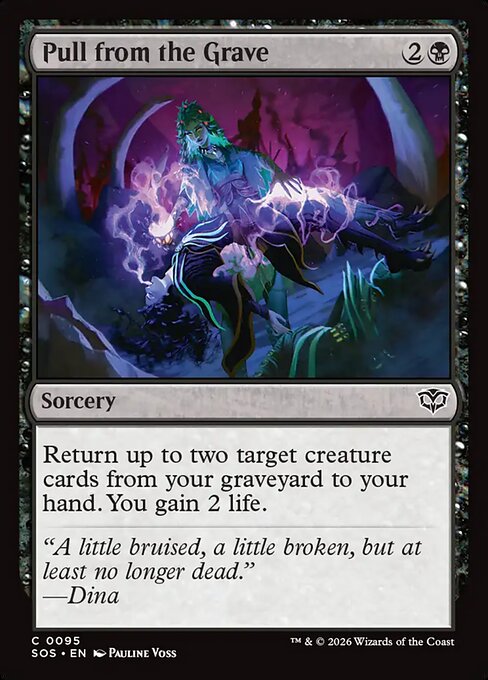 SOS, Pull from the Grave, Standard, 95, C, Near Mint, Normal, EN