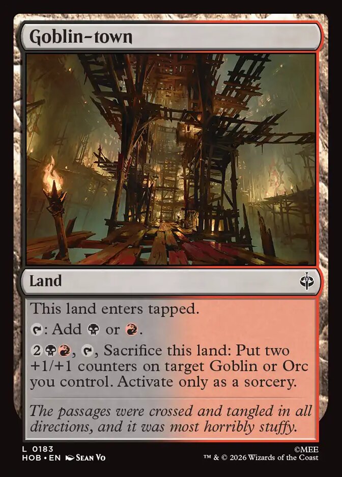 HOB, Goblin-town, Standard, 183, C, Near Mint, Normal, EN