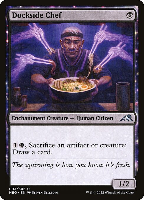 NEO, Dockside Chef, Standard, 93, U, Near Mint, Normal, EN