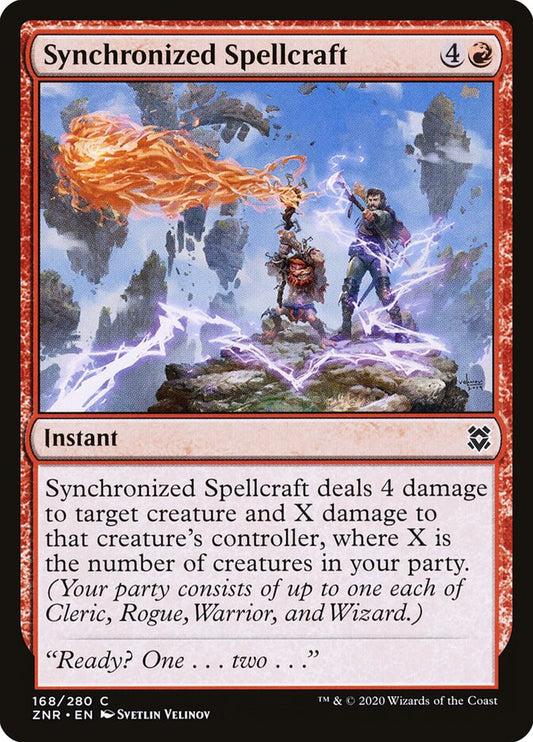 ZNR, Synchronized Spellcraft, Standard, 168, C, Near Mint, Normal, EN