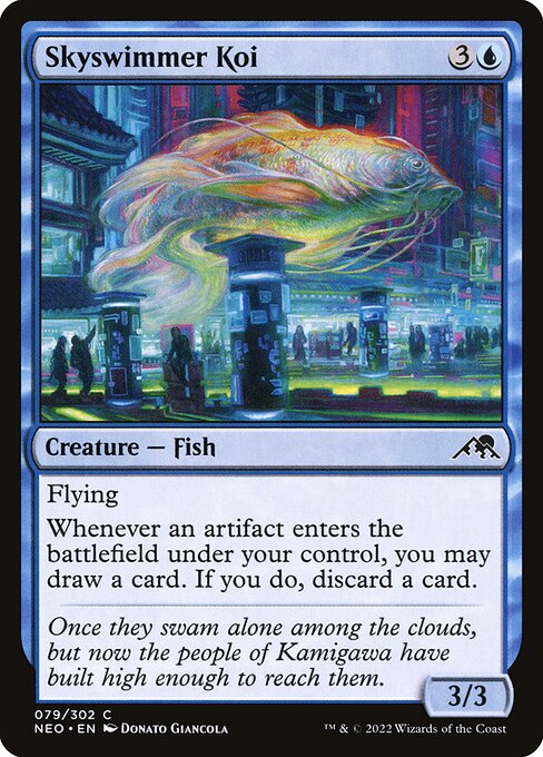 NEO, Skyswimmer Koi, Standard, 79, C, Near Mint, Normal, EN