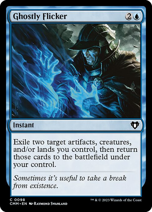 CMM, Ghostly Flicker, Standard, 98, C, Near Mint, Normal, EN