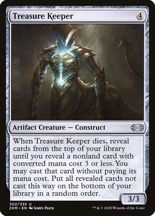 2XM, Treasure Keeper, Standard, 302, U, Near Mint, Normal, EN