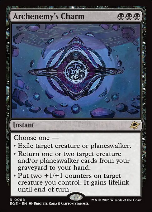 EOE, Archenemy's Charm, Standard, 88, R, Near Mint, Normal, EN