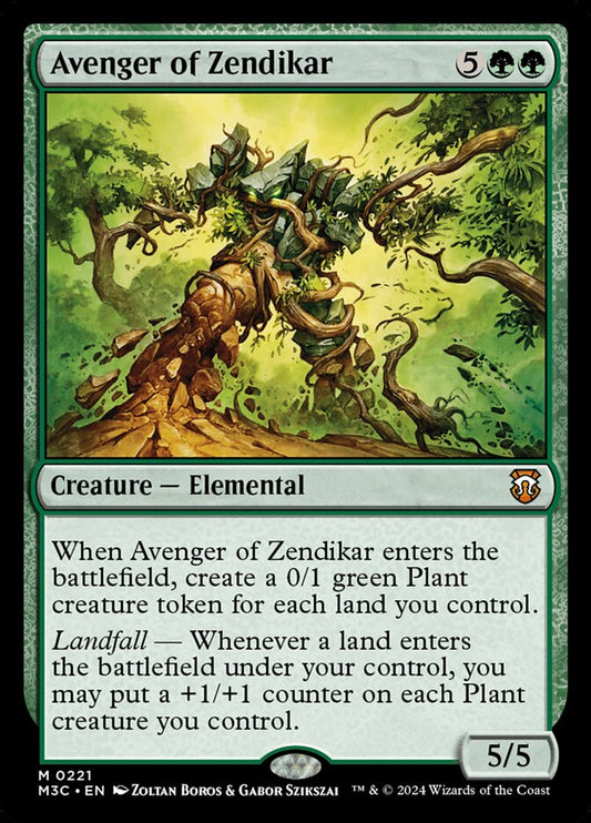 M3C, Avenger of Zendikar, Standard, 221, M, Near Mint, Normal, EN