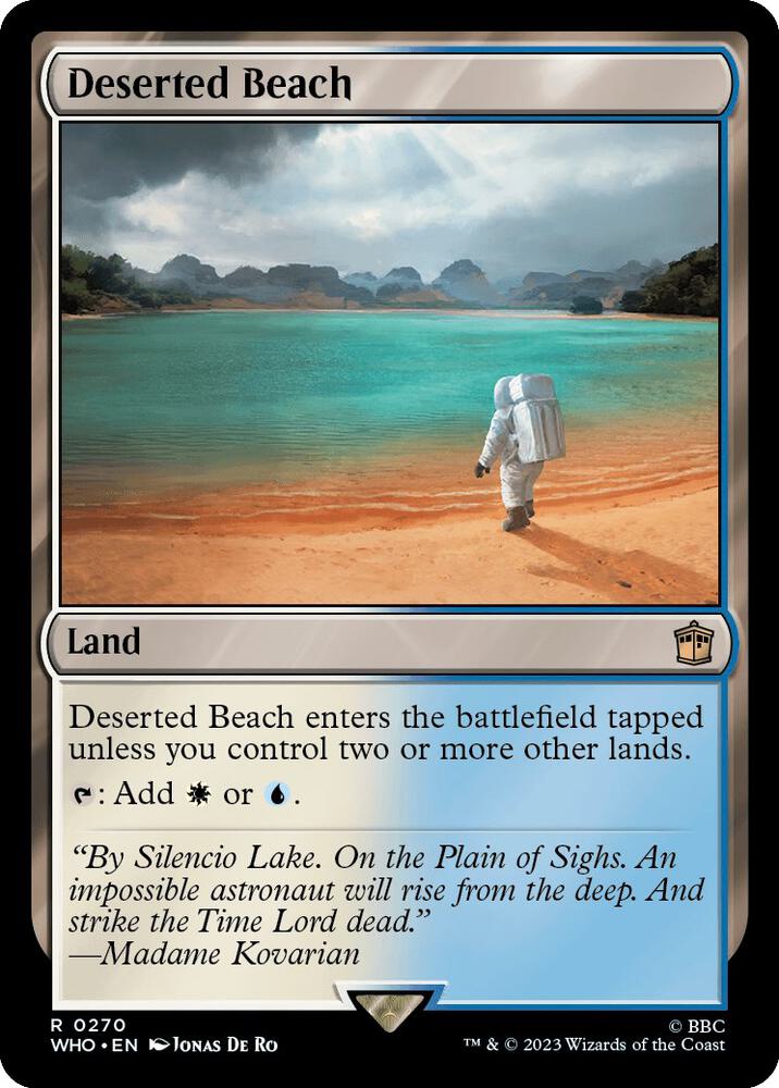 WHO, Deserted Beach, Standard, 270, R, Near Mint, Normal, EN
