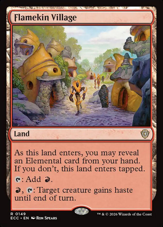 ECC, Flamekin Village, Standard, 149, R, Near Mint, Normal, EN