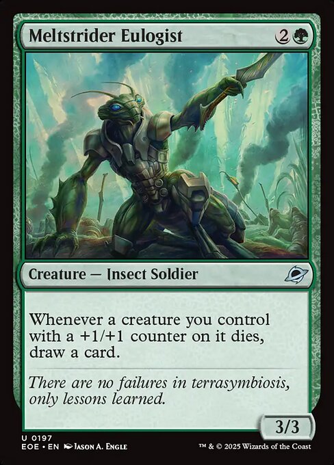 EOE, Meltstrider Eulogist, Standard, 197, U, Near Mint, Normal, EN
