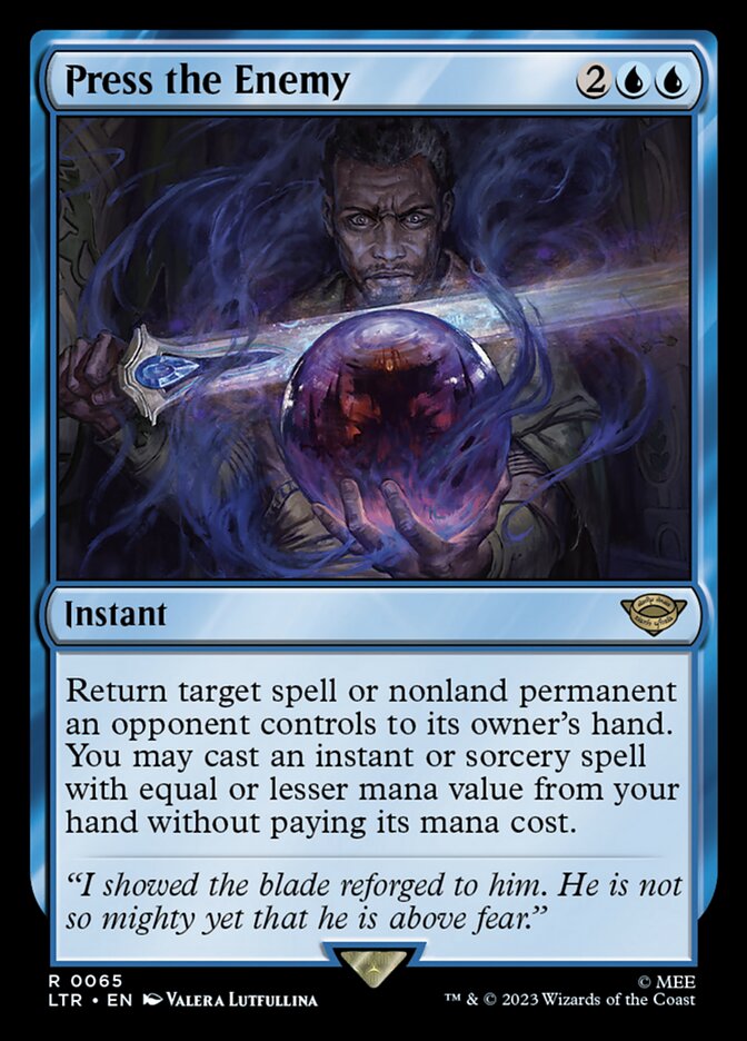 LTR, Press the Enemy, Standard, 65, R, Near Mint, Normal, EN