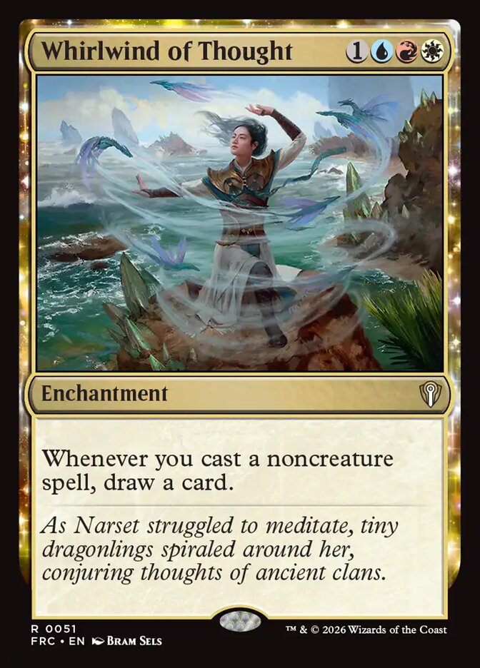 FRC, Whirlwind of Thought, Standard, 51, R, Near Mint, Normal, EN