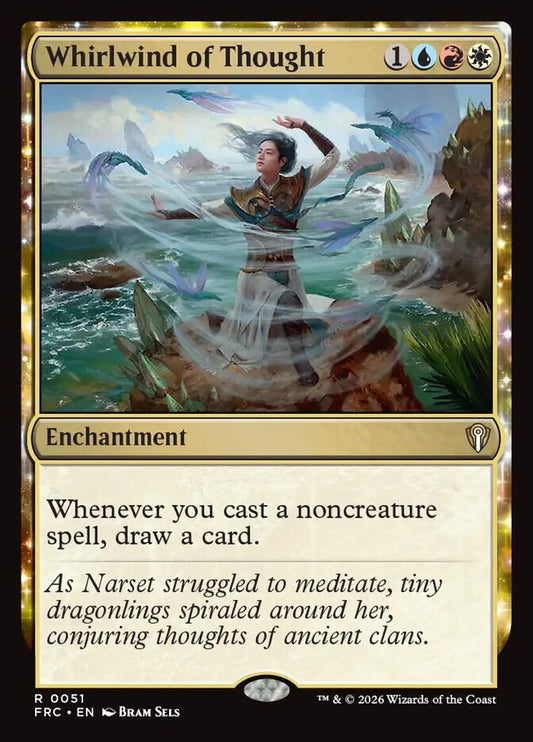 FRC, Whirlwind of Thought, Standard, 51, R, Near Mint, Normal, EN