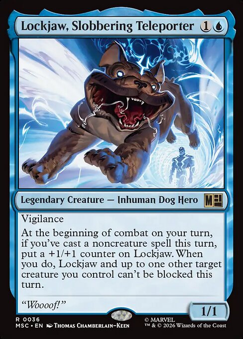 MSC, Lockjaw, Slobbering Teleporter, Standard, 36, R, Near Mint, Normal, EN
