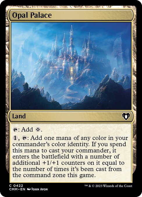 CMM, Opal Palace, Standard, 422, C, Near Mint, Normal, EN