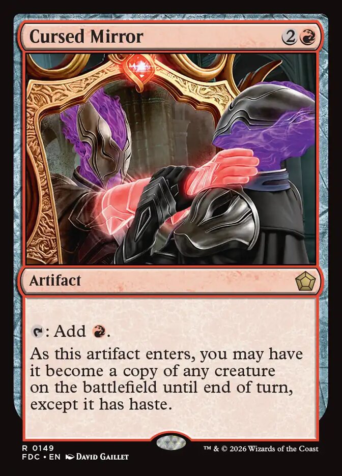FDC, Cursed Mirror, Standard, 149, R, Near Mint, Normal, EN