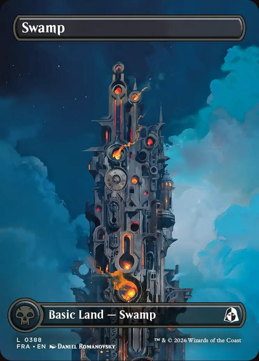 FRA, Swamp, (Full Art), 388, C, Near Mint, Normal, EN