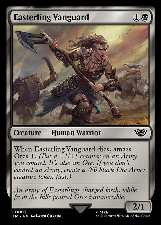 LTR, Easterling Vanguard, Standard, 83, C, Near Mint, Normal, EN