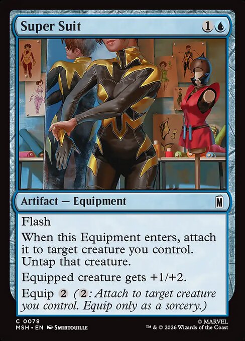MSH, Super Suit, Standard, 78, C, Near Mint, (Foil), EN