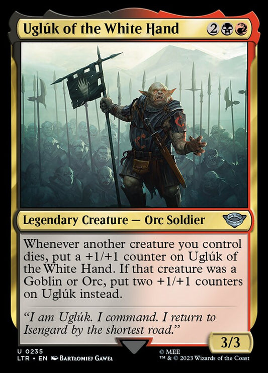 LTR, Uglúk of the White Hand, Standard, 235, U, Near Mint, Normal, EN
