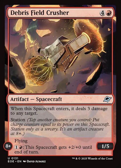 EOE, Debris Field Crusher, Standard, 131, U, Near Mint, (Foil), EN